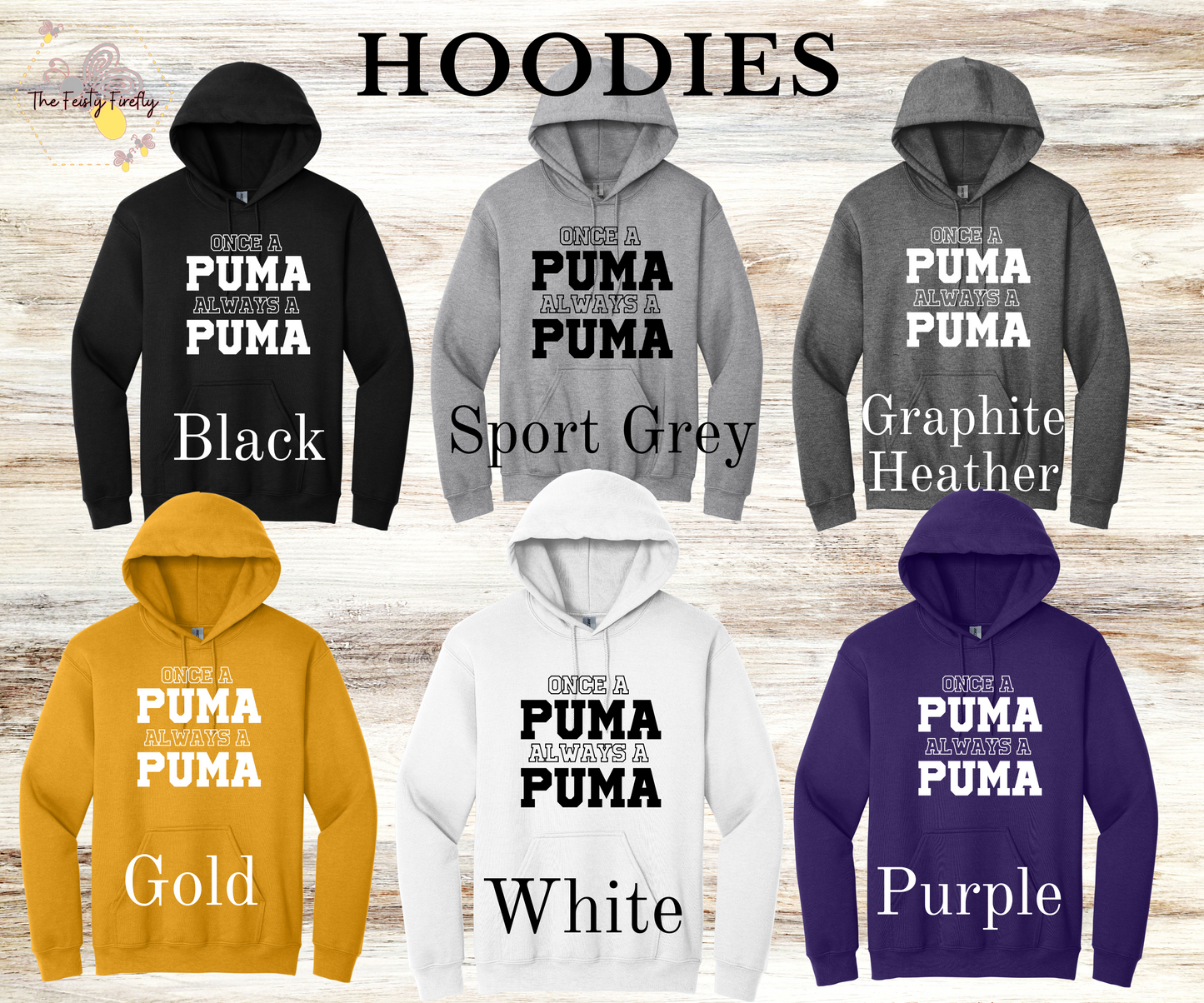 Polenta- Once a PUMA always a PUMA- Hoodies