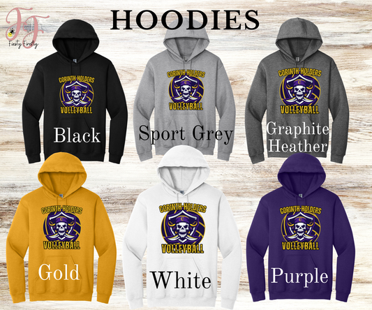 CCR- Volleyball- Hoodies