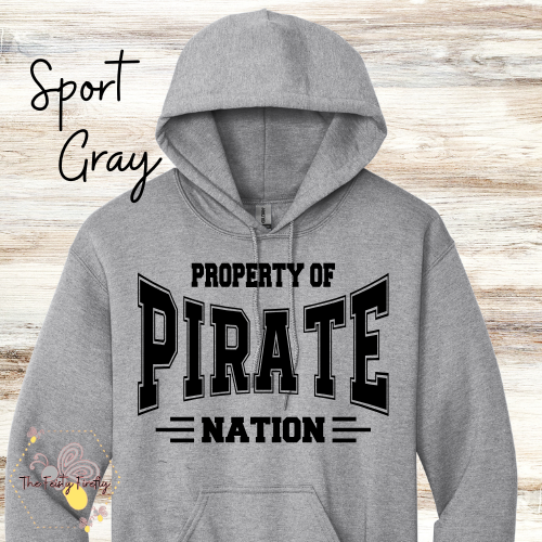 Property of Pirate Nation-Hoodies