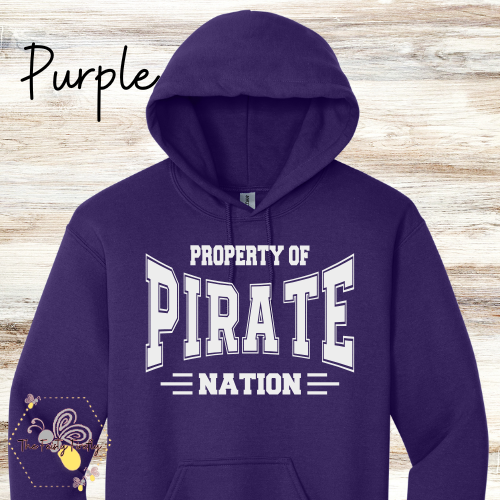 Property of Pirate Nation-Hoodies