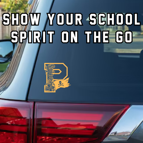 Pirate Decals- School Spirit