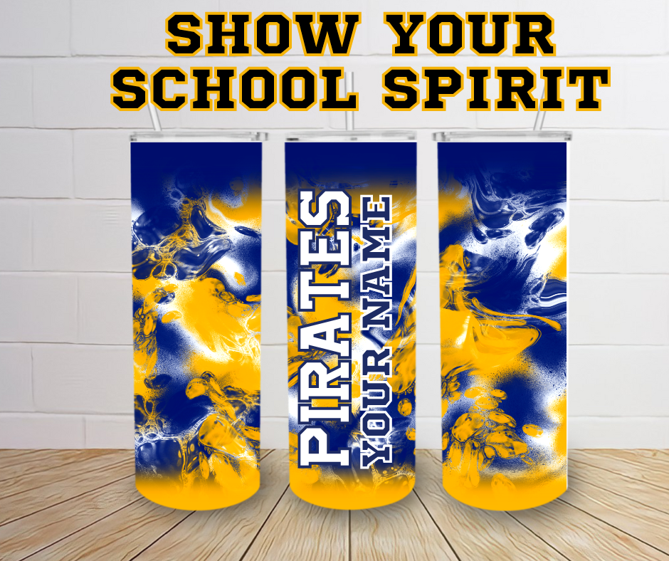 CHES School Spirit Skinny Tumbler- 2 Styles