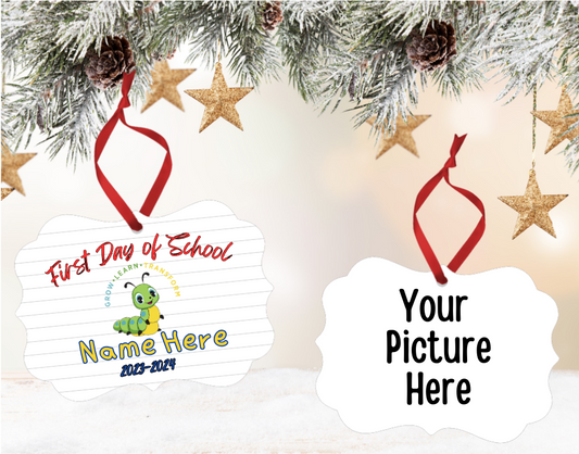 The Early Learning Center- First Day of School Ornament