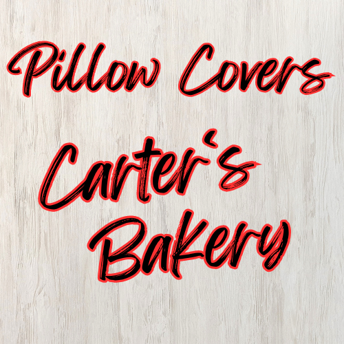 Pillow Covers @ Carter's Bakery Wendell, NC