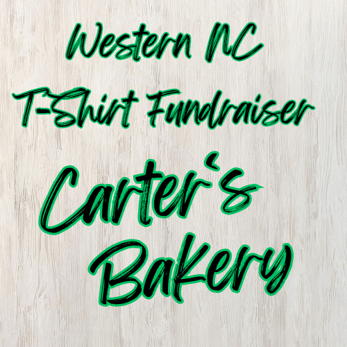 Western NC T-Shirt Fundraiser @ Carter's Bakery Wendell, NC
