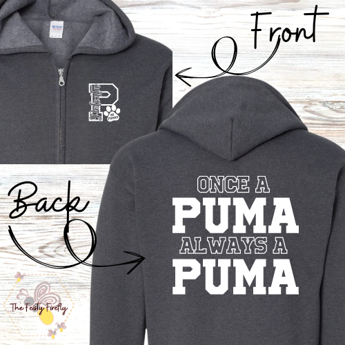 Polenta- Zip-up Hoodies (Adult Sizes)