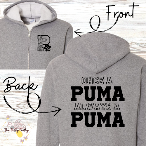 Polenta- Zip-up Hoodies (Adult Sizes)