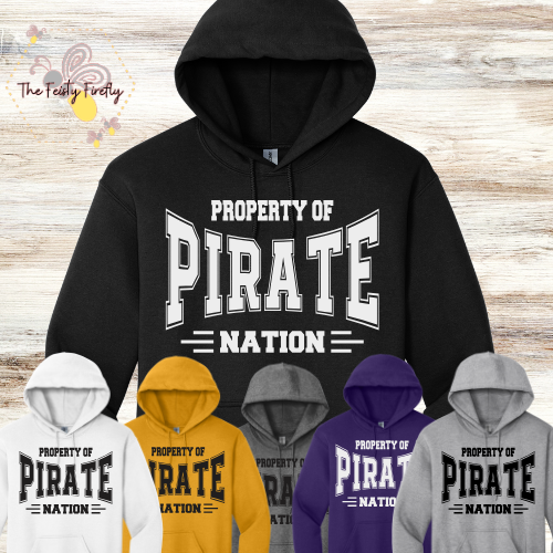 Property of Pirate Nation-Hoodies