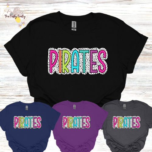 Corinth Holders Pirates and Polk-A-Dots- T-Shirts