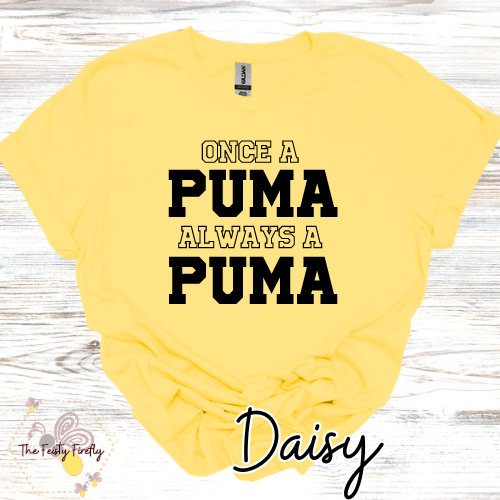 Polenta- Once a PUMA Always a PUMA- T-Shirt