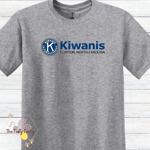 Kiawanis, Clayton NC- T-Shirts (3 color options)