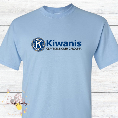 Kiawanis, Clayton NC- T-Shirts (3 color options)