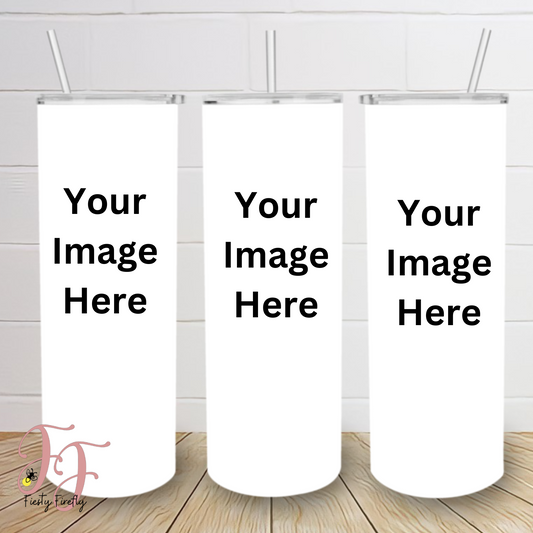 20 oz- Custom Designed Skinny Tumbler