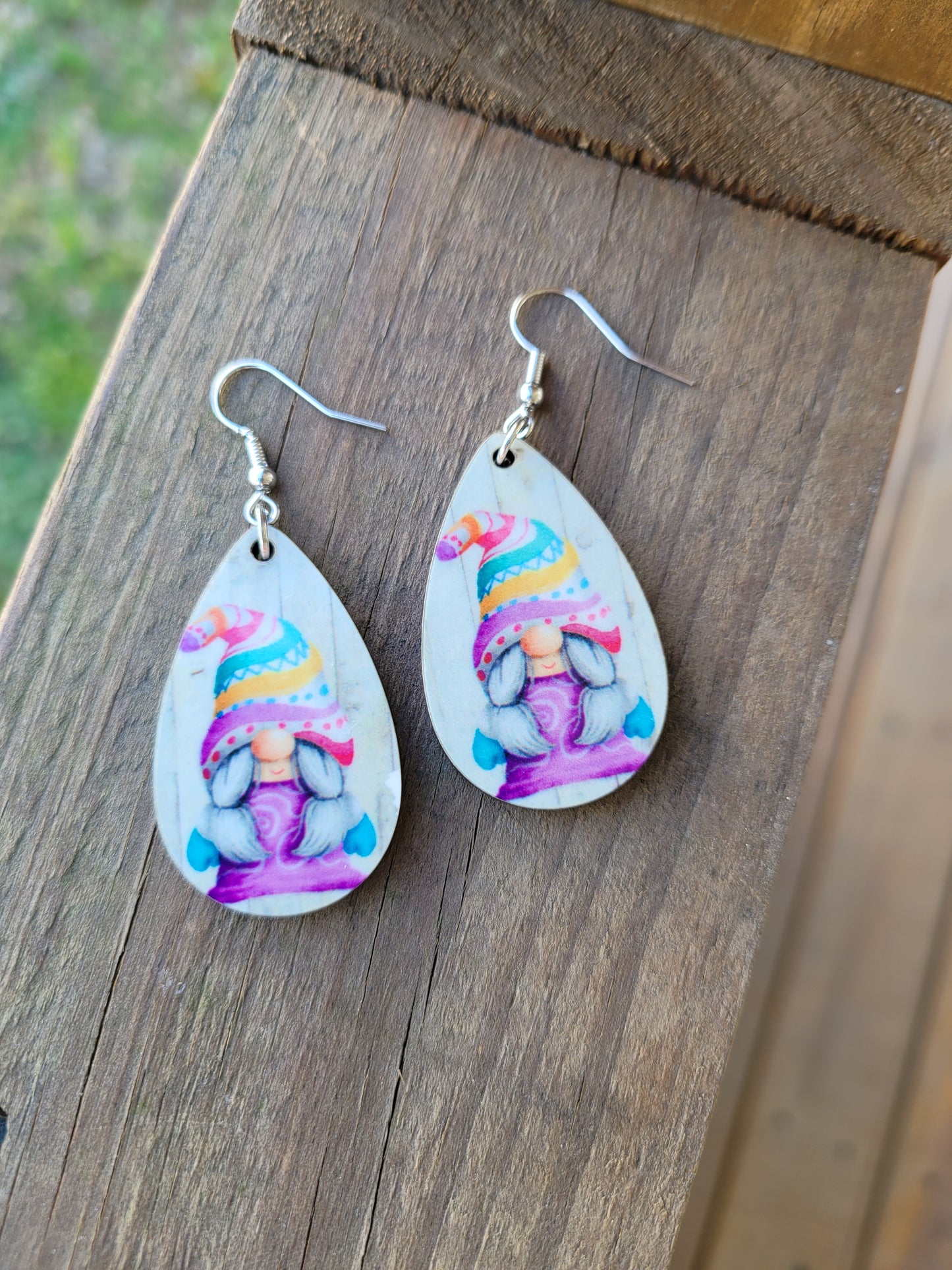 Gnome Easter Earrings