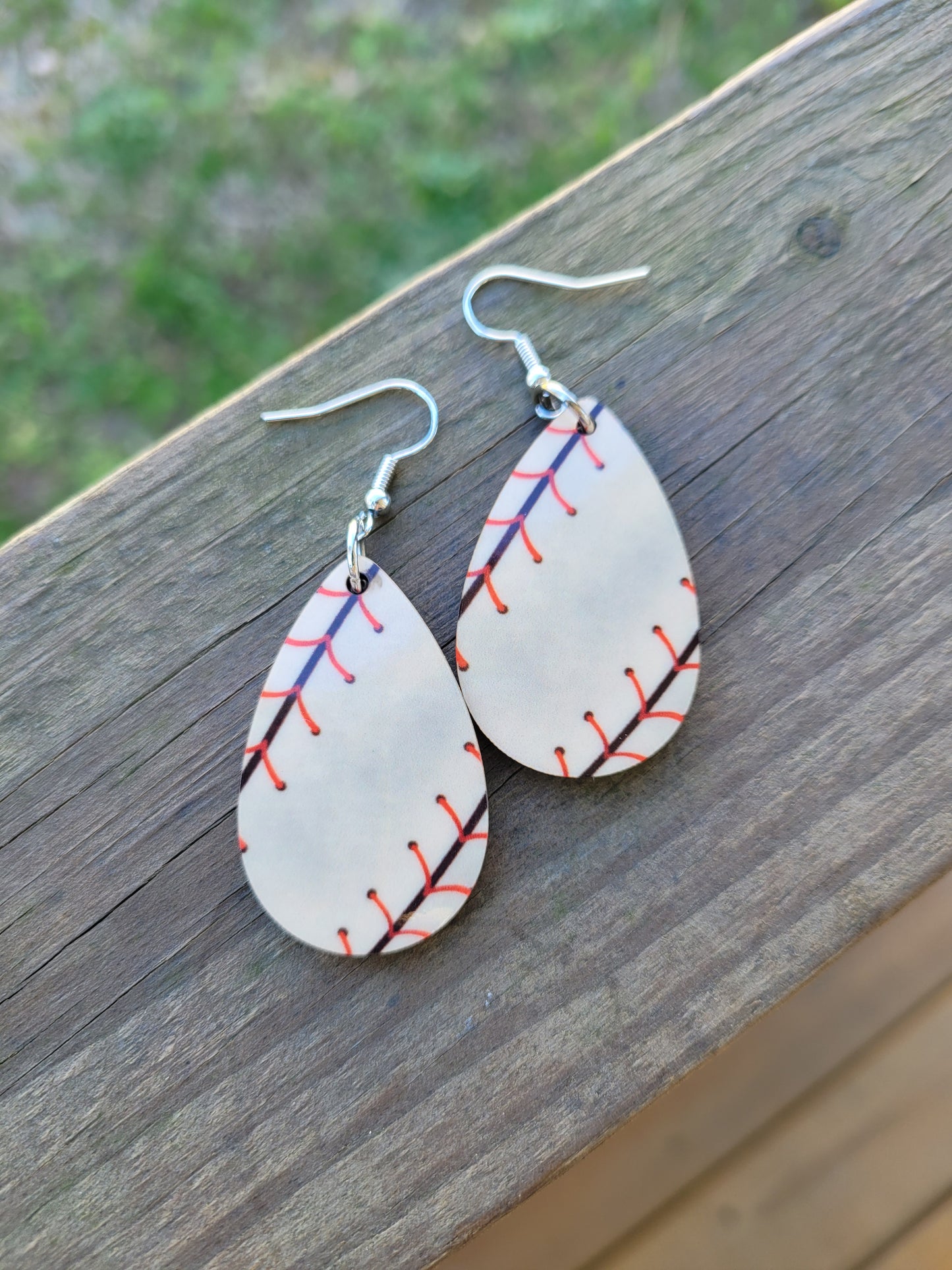 Baseball Earrings