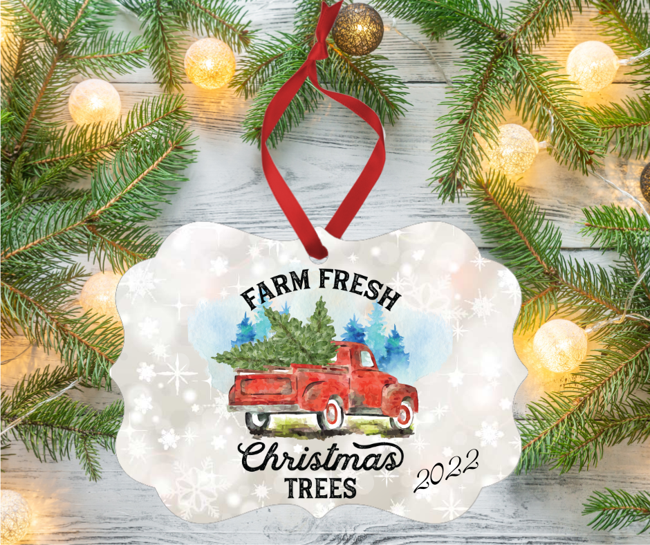 Personalized Photo Christmas Ornament