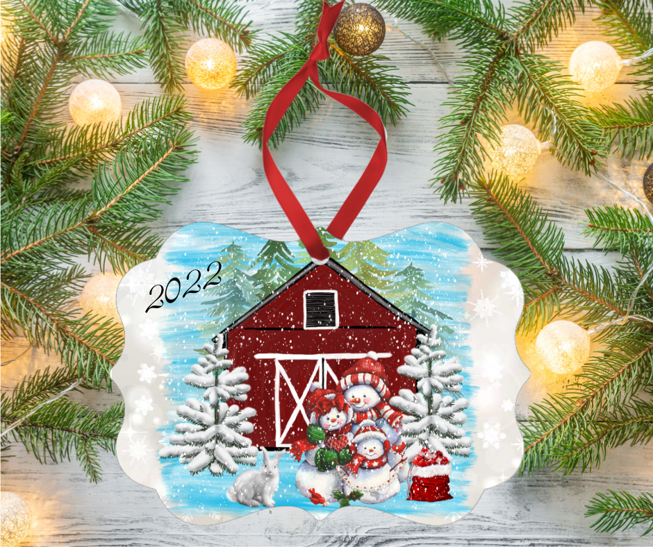 Personalized Photo Christmas Ornament