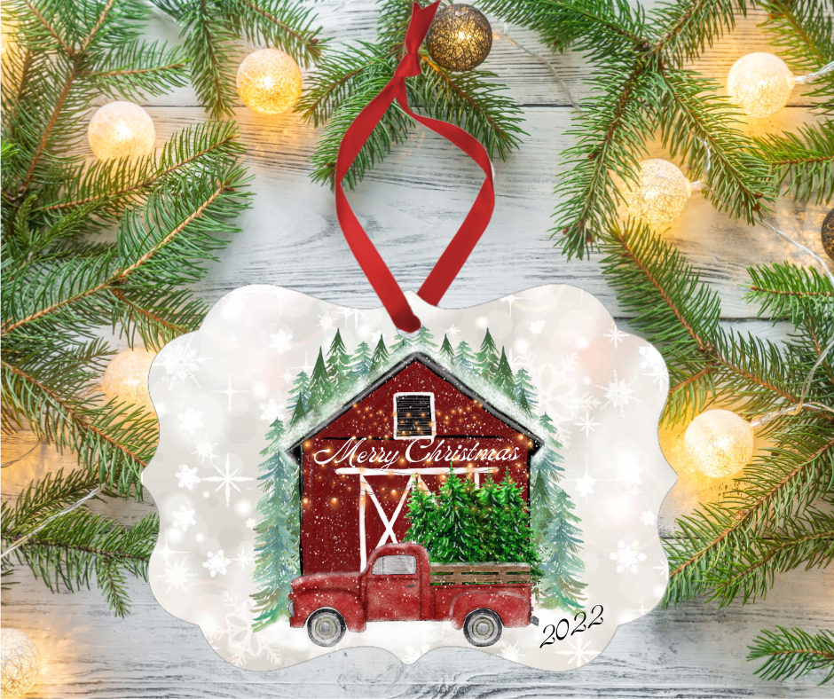 Personalized Photo Christmas Ornament