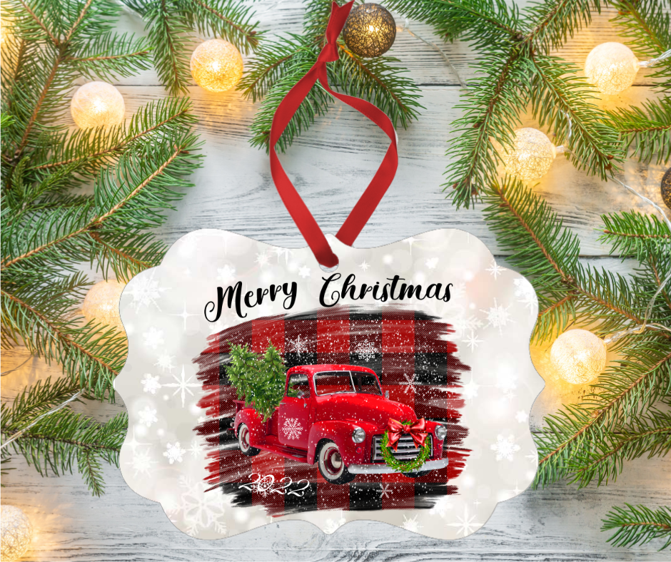 Personalized Photo Christmas Ornament
