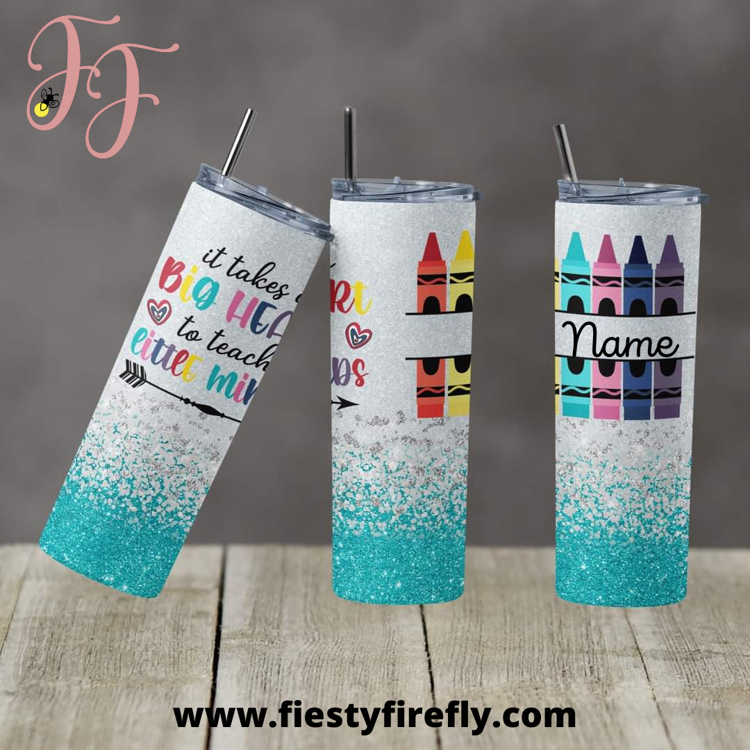 Teacher- 20oz Skinny Tumbler