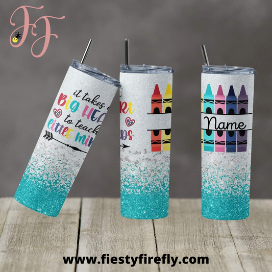 Teacher- 20oz Skinny Tumbler