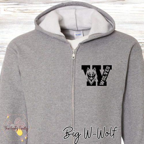 Swift Creek Middle School- Zip-Up Hoodie (3 Designs & 4 Colors)