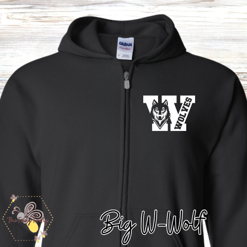 Swift Creek Middle School- Zip-Up Hoodie (3 Designs & 4 Colors)