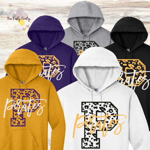 Pirates and Animal Print Hoodies