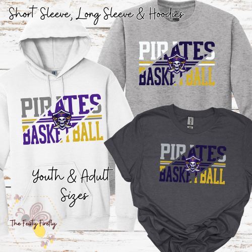 CCR-Basketball- Short Sleeve, Long Sleeve and Hoodies (Youth and Adult)