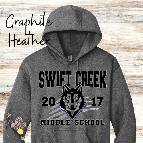 Swift Creek Middle School- Wolves 2017 Hoodies