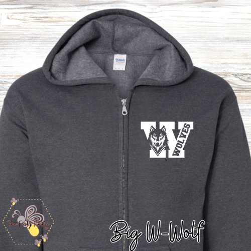 Swift Creek Middle School- Zip-Up Hoodie (3 Designs & 4 Colors)