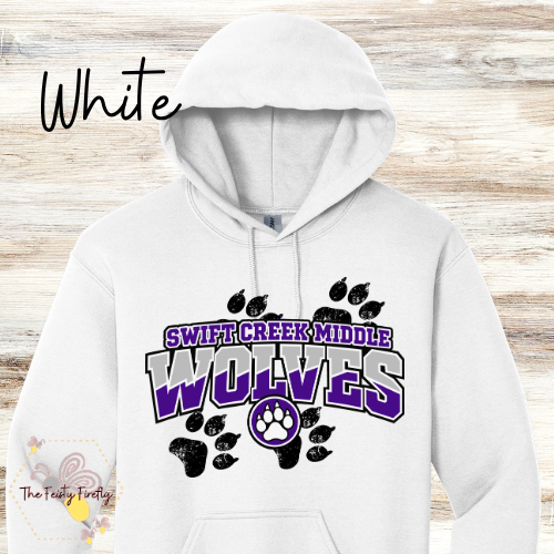 Swift Creek Middle School- Wolves - T-Shirt, Sweatshirts,  and Hoodies