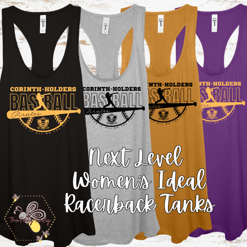CCR-BASEBALL Women's Ideal Racerback Tank Top