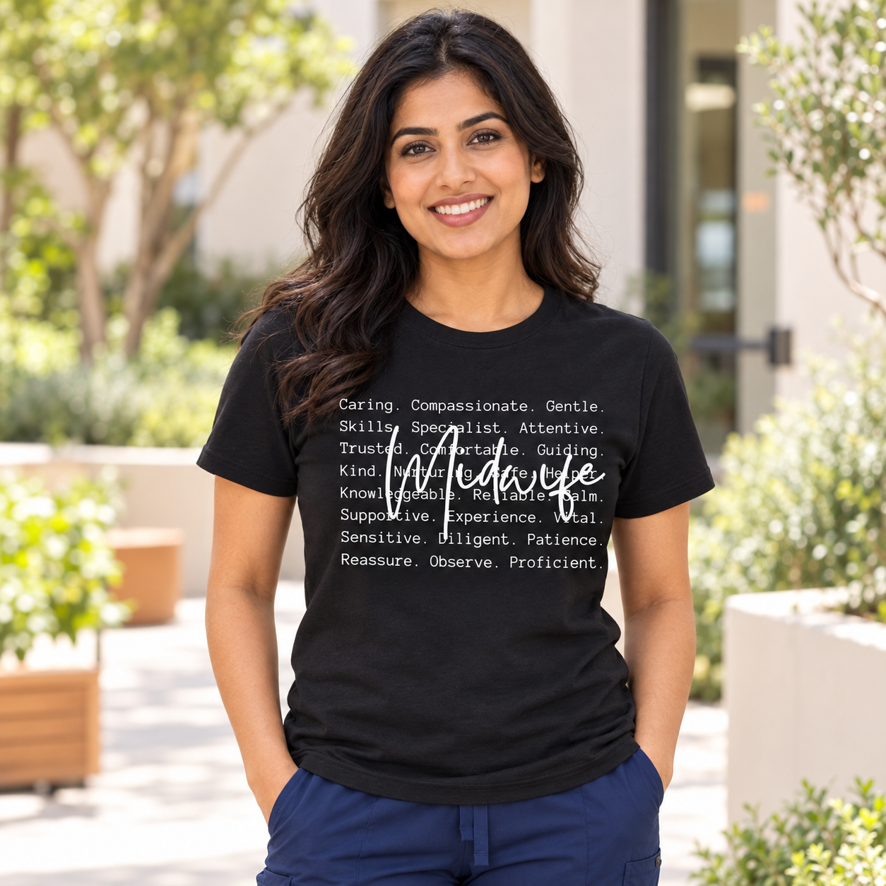 Midwife — T-Shirt or Sweatshirt (5-Colors)