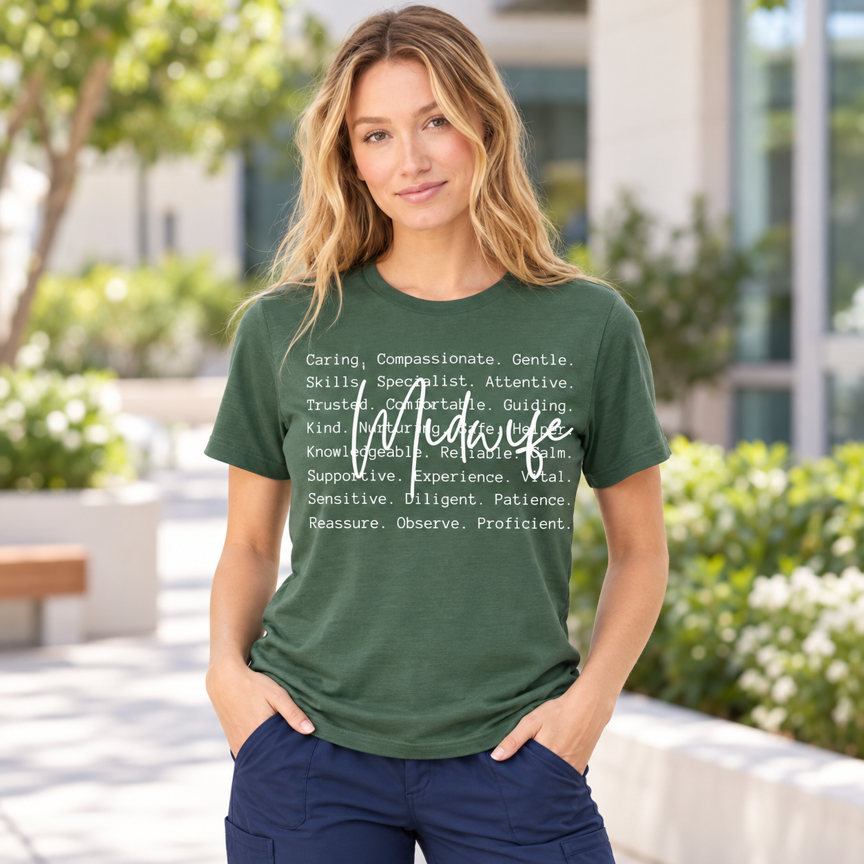 Midwife — T-Shirt or Sweatshirt (5-Colors)