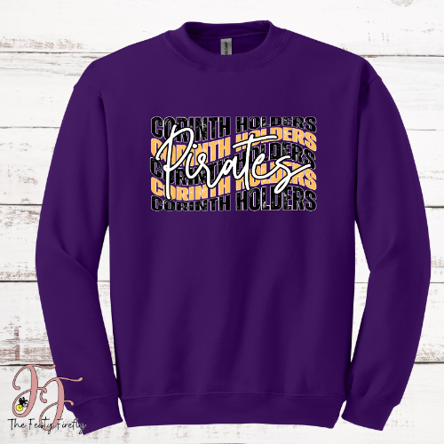 Corinth Holders Pirates- Crewneck Sweatshirt (5 Colors)
