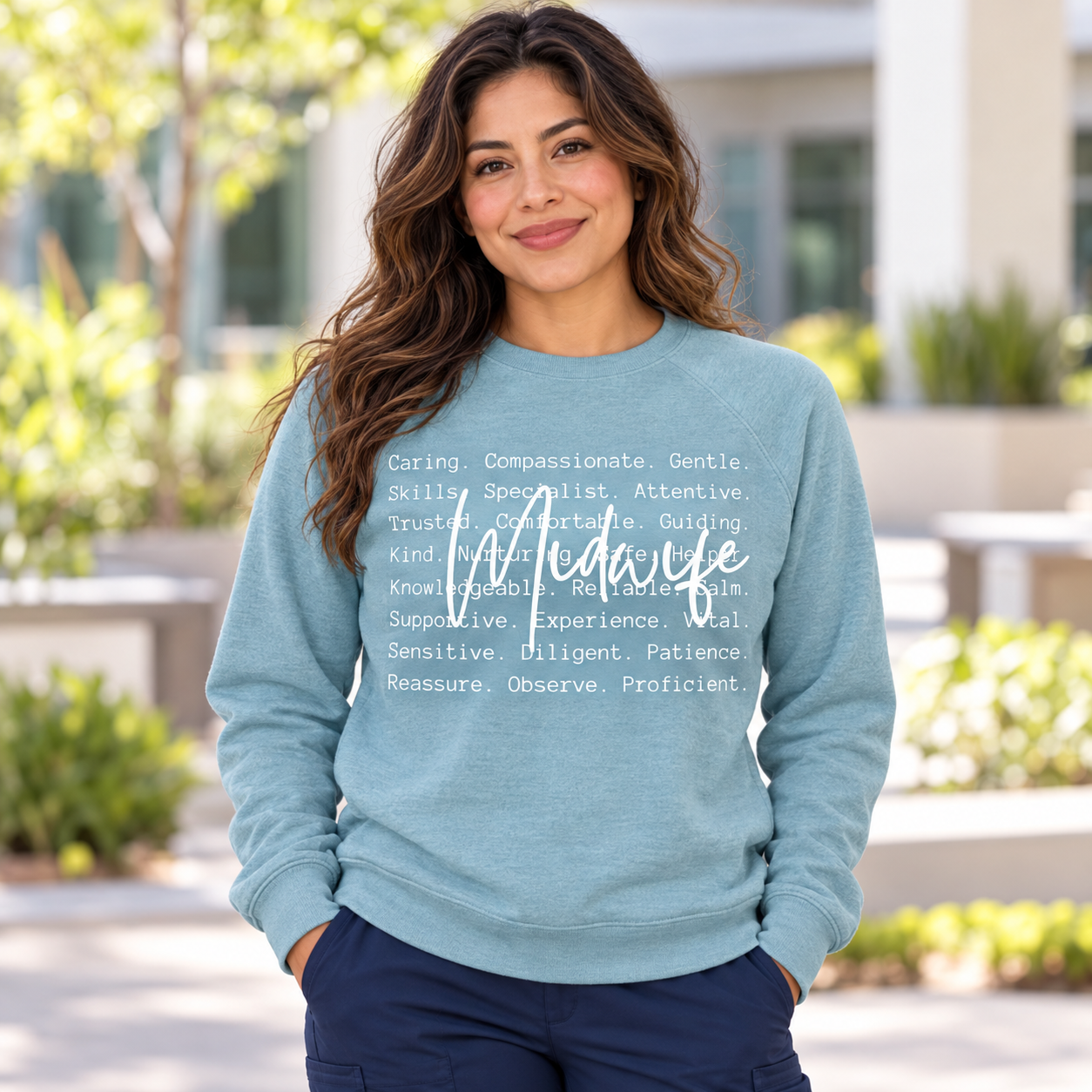 Midwife — T-Shirt or Sweatshirt (5-Colors)