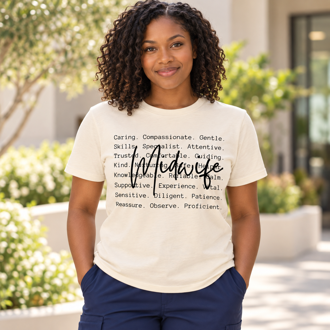 Midwife — T-Shirt or Sweatshirt (5-Colors)