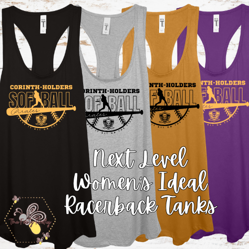 CCR-Softball Women's Ideal Racerback Tank Top
